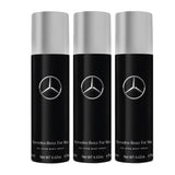 Mercedes-Benz For Men Deodorant Spray 200ml (Pack of 3)