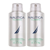 Nautica Classic Man Deodorant Spray 150ml (Pack of 2)