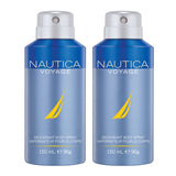 Nautica Voyage Man Deodorant Spray 150ml (Pack of 2)