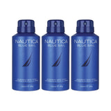 Nautica Sail Deodorant Spray 150ml (Pack of 3)