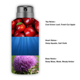 Nautica Sail Deodorant Spray 150ml (Pack of 3)