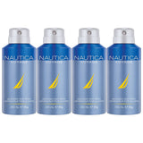 Nautica Voyage Man Deodorant Spray 150ml (Pack of 4)