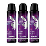 Playboy Endless Night Deodorant Spray 150ml For Her (Pack of 3)