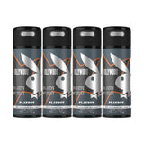 Playboy Hollywood M Deodorant Spray 150ml (Pack of 4)