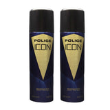 Police ICON Deodorant Spray 200ml (Pack of 2)