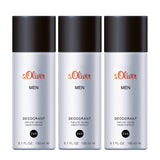 s.Oliver Men Deodorant Spray 150ml (Pack of 3)
