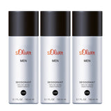s.Oliver Men Deodorant Spray 150ml (Pack of 3)