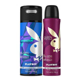 Playboy Generation Man + Queen W Deo Combo Set 150ml (Pack of 2)