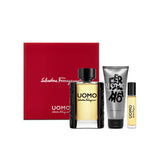 Ferragamo Uomo Set  (Eau de Toilette 100ml + 10ml + Shampoo & Shower Gel 100ml)