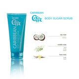 MADES Body Resort Clear Blue Tube Body Sugar Scrub