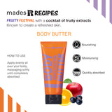 MADES Recipes Fruity Festival Tube Body Butter