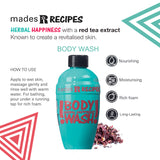 MADES Recipes Herbal Happiness Body Wash