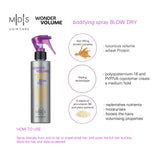 MADES Hair Care Wonder Volume Bodifying Spray Blow Dry