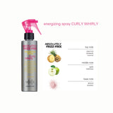 MADES Hair Care Absolutely Anti Frizz Energising Spray Curly Whirly