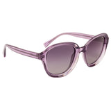 INVU round Sunglass with Transp. Lilac  lens for Men & Women