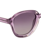 INVU round Sunglass with Transp. Lilac  lens for Men & Women