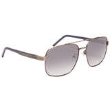 Skechers Square Sunglass with Grey Lens for Men