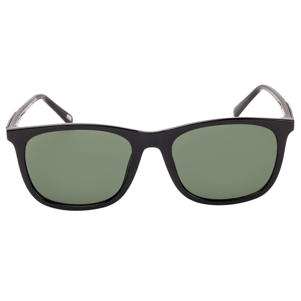 Skechers Rectangular Sunglass with Green Lens for Men