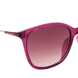 Skechers Square Sunglass with Violet Lens for Women