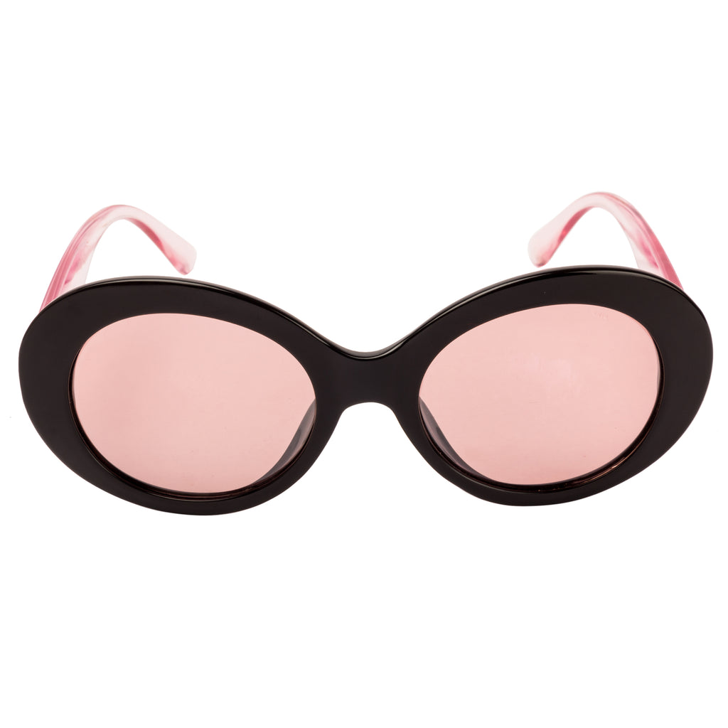 INVU round Sunglass with  Pink  lens for Women