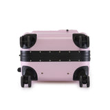 Nakuru Ywd-2141 Pink & Black Color Abs Material Hard 20" Cabin Trolley