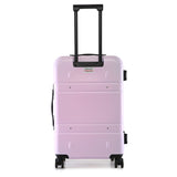 Nakuru Ywd-2141 Pink & Black Color Abs Material Hard 24" Medium Trolley