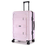 Nakuru Ywd-2141 Pink & Black Color Abs Material Hard 28" Large Trolley