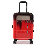 Nakuru Ywd-2141 Red & Black Color Abs Material Hard 20" Cabin Trolley