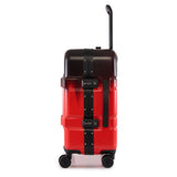 Nakuru Ywd-2141 Red & Black Color Abs Material Hard 20" Cabin Trolley