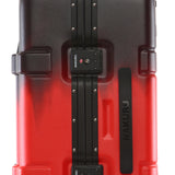 Nakuru Ywd-2141 Red & Black Color Abs Material Hard 24" Medium Trolley