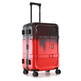 Nakuru Ywd-2141 Red & Black Color Abs Material Hard 24" Medium Trolley