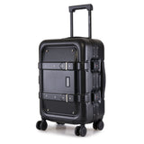 Nakuru Ywd-2141 Matte Black Color Abs Material Hard 20" Cabin Trolley