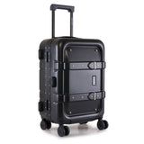 Nakuru Ywd-2141 Matte Black Color Abs Material Hard 20" Cabin Trolley
