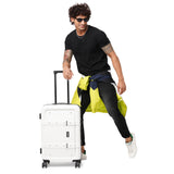 Nakuru Ywd-2141 White Color Abs Material Hard 24" Medium Trolley