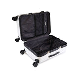 Nakuru Ywd-2141 White Color Abs Material Hard 24" Medium Trolley