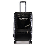 Nakuru Ae-2172 Black Color Pu Material Hard & Soft 24" Medium Trolley