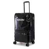 Nakuru Ae-2172 Black Color Pu Material Hard & Soft 24" Medium Trolley