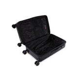 Nakuru Ae-2172 Black Color Pu Material Hard & Soft 24" Medium Trolley