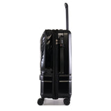 Nakuru Ae-2172 Black Color Pu Material Hard & Soft 24" Medium Trolley