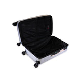 Nakuru Ae-2172 Silver Color Pu Material Hard & Soft 29" Large Trolley