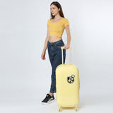 NAKURU AZ-2319 PURE COLOR PC Range Mango Color Hard Case Pu+Pc Material Large Size LUGGAGE