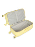 NAKURU AZ-2319 PURE COLOR PC Range Mango Color Hard Case Pu+Pc Material Large Size LUGGAGE