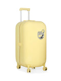 NAKURU AZ-2319 PURE COLOR PC Range Mango Color Hard Case Pu+Pc Material Large Size LUGGAGE