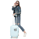 NAKURU AZ-2319 HARD LUGGAGE LIGHT BLUE 20"