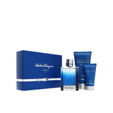 Salvatore Ferragamo Acqua Essenziale Blu Set (Eau de Toilette100ml+SSG50ml+ASB50ml)