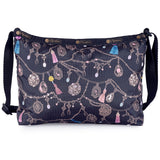 LeSportsac Quinn Range Tassel Dazzle Color Soft One Size Sling Bag