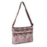LESPORTSAC Quinn Bag Range Paisley Swirl Color Soft One Size Handbag