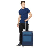 RONCATO New York Soft Blue Notte Luggage Trolley
