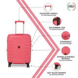 RONCATO Spirit Hard Pink Luggage Trolley