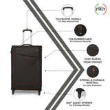 RONCATO Jazz Soft Nero Luggage Trolley